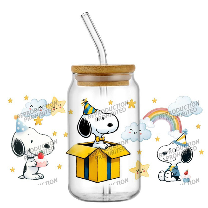Popular Lovely Dog Happy Birth - Rdta Tank Glass review and price