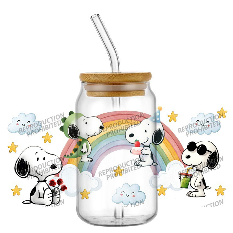 Popular Lovely Dog Happy Birth - Rdta Tank Glass review and price