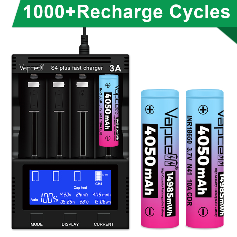 Original Vapcell N41 INR 18650 - Vape Battery 18650 review and price