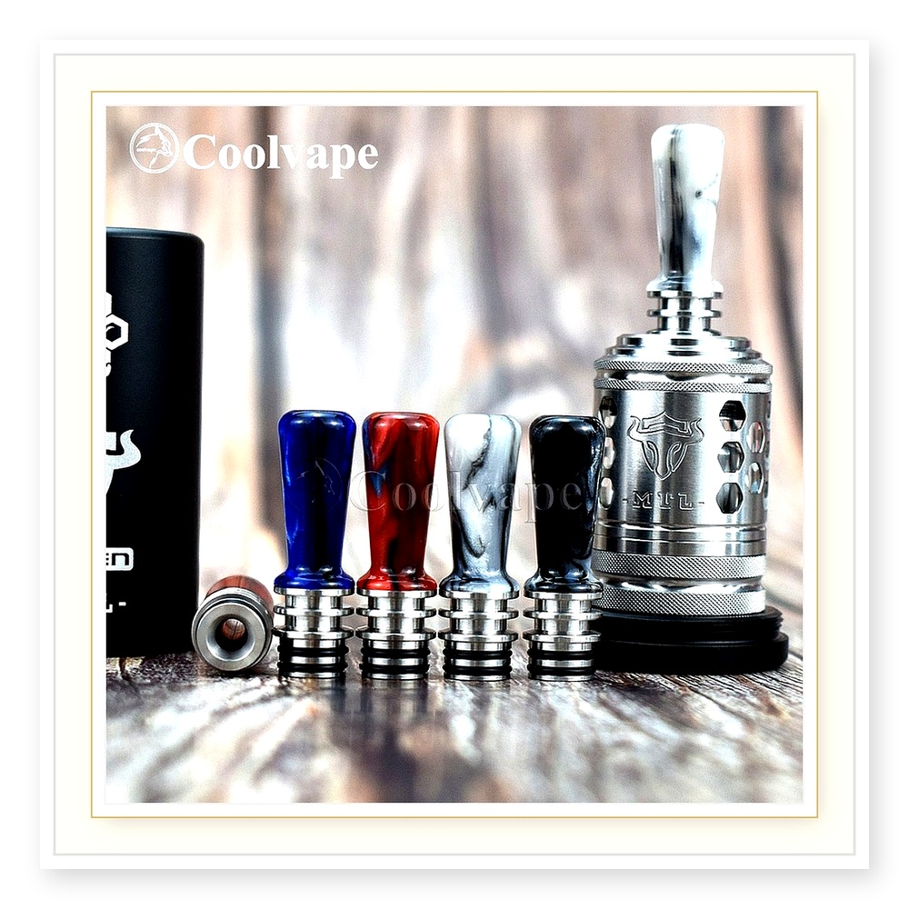Tauren MTL RTA 510 Drip Tip -  - Drip Tip Resin review and price