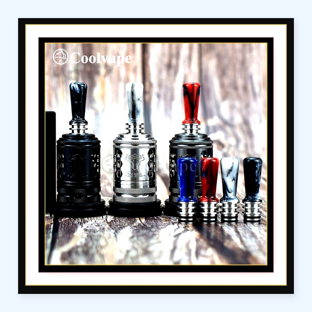 Tauren MTL RTA 510 Drip Tip -  - Drip Tip Resin review and price