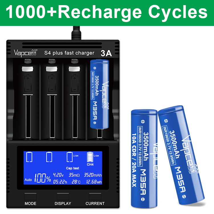 Original Vapcell M35A 18650 M3 - Vape Battery 18650 review and price