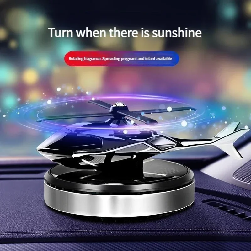 Car Air Solar Helicopter Decor - Vape Decoration review and price