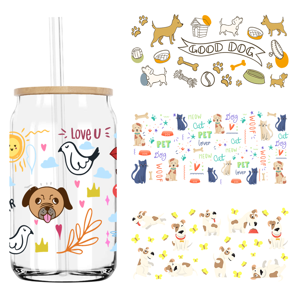 Cute Dog Treat Pet Life UV DTF - Rdta Tank Glass review and price