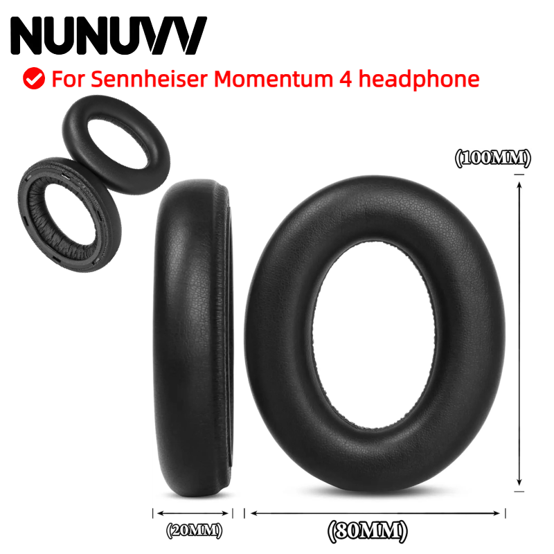 NUNUVV Ear pads With plastic b - Sennheiser Headphone Momentum 4 review and price