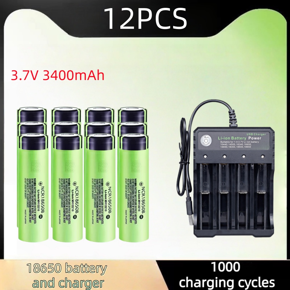 4-20PCS Rechargeable Lithium B - Vape Battery 18650 review and price