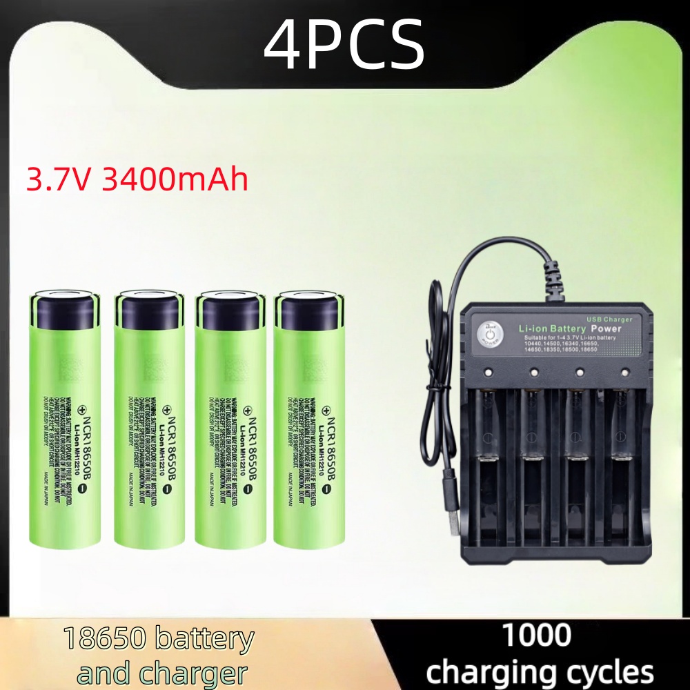 4-20PCS Rechargeable Lithium B - Vape Battery 18650 review and price
