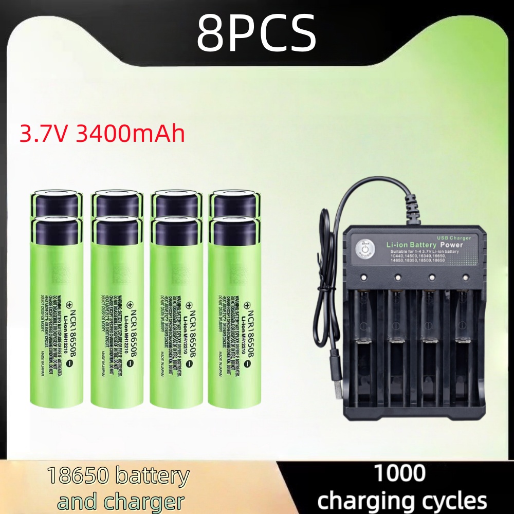 4-20PCS Rechargeable Lithium B - Vape Battery 18650 review and price