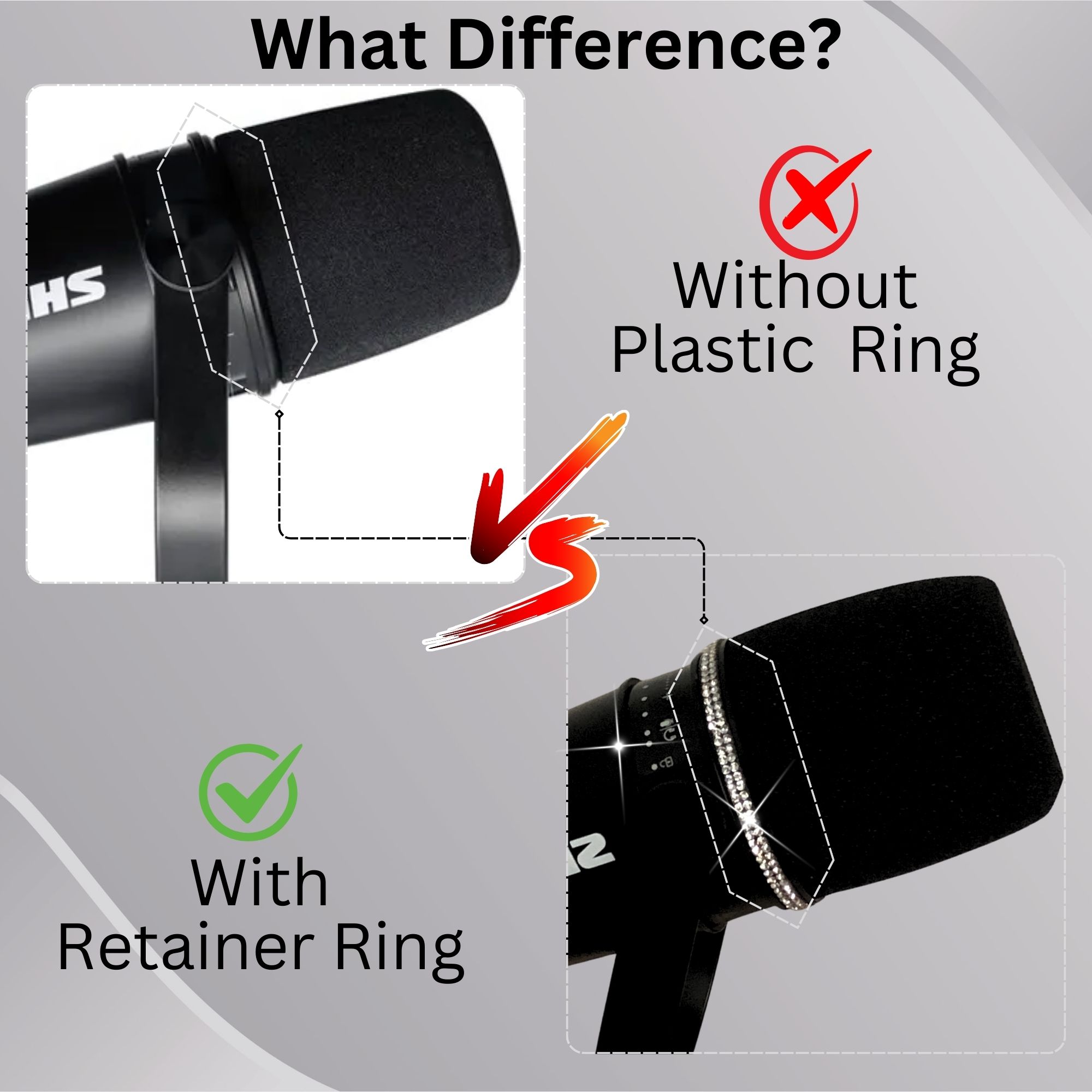 Shining MV7 Pop Filter for Shu - Shure Mic Mv7 review and price