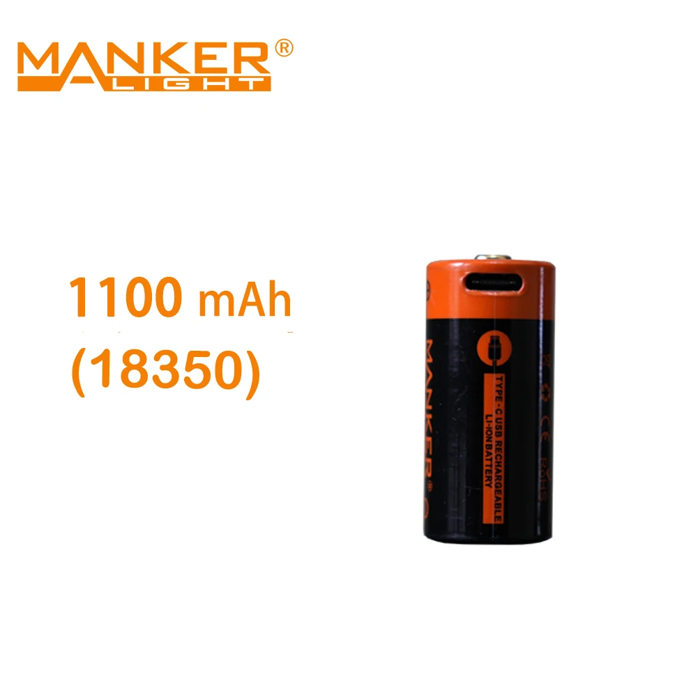 Manker 14500/18650/18350/21700 - Vape Battery 18650 review and price